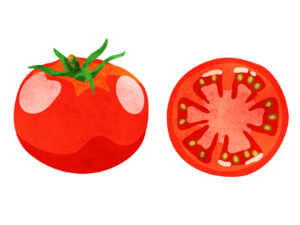 シミ効果的食材：トマト