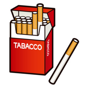 タバコのニコチンやタールが口臭の原因となっている